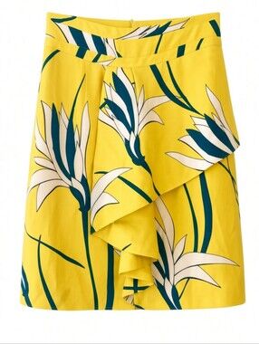 Sariah Birds of Paradise Ruffle Skirt Size 4